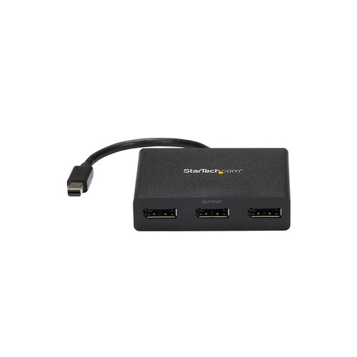 Multi Monitor Adapter StarTech.com Mini DisplayPort to 3x DisplayPort Dual 4K 30Hz 1080p Extended Desktop