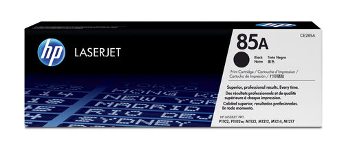 HP 85A Black Original LaserJet Toner Cartridge 1600 Pages