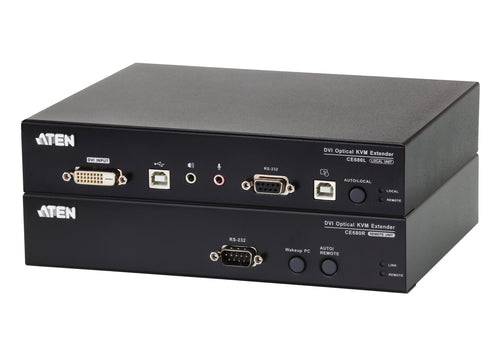 KVM Switch ATEN CE680 Rack-Mount Compact 1U Black 10.2W