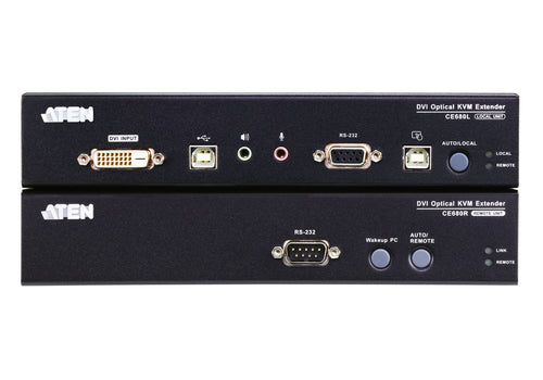 KVM Switch ATEN CE680 Rack-Mount Compact 1U Black 10.2W
