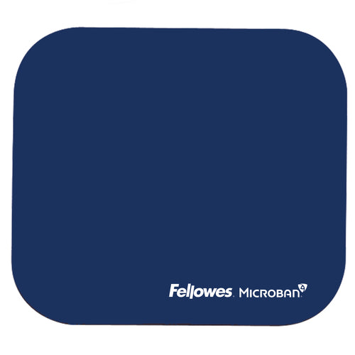 Fellowes Microban Mouse Pad Navy