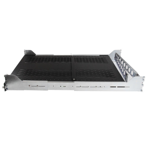Sliding Rack Shelf StarTech.com UNISLDSHF19M 2U Vented 125lb Adjustable 24in Deep