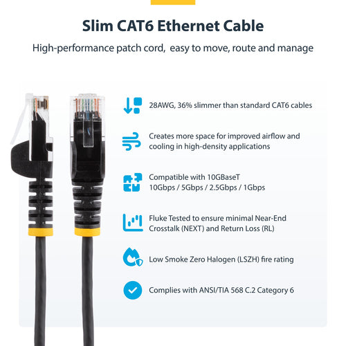 StarTech.com N6PAT9INPLS networking cable