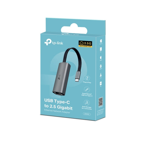 Network Card TP-Link UE302C USB-C Wired Ethernet Up to 2500 Mbit/s