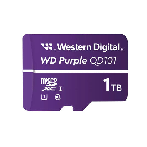 SD Card SanDisk WD Purple SC Ultra Endurance 1TB microSDXC Class 10 - WDD100T1P0C-85AEL0