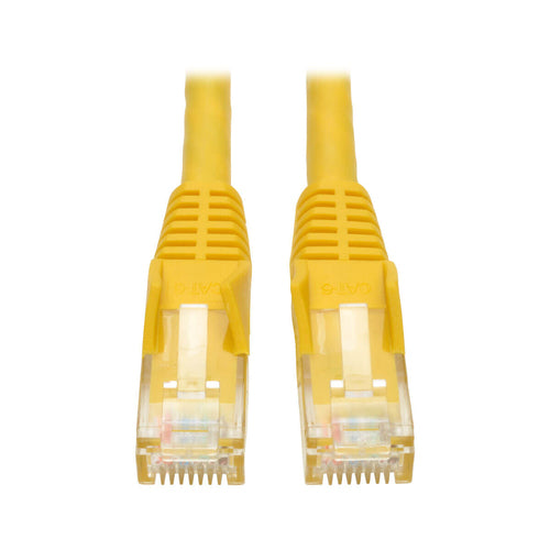 Cat6 Networking Cable Tripp Lite N201-003-YW 3ft RJ45 PoE Yellow