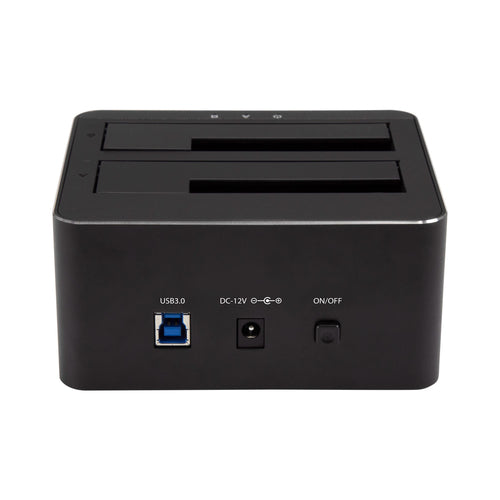 StarTech.com SDOCK2U33 Dual-Bay USB 3.0 SATA Docking Station - 8TB Capacity