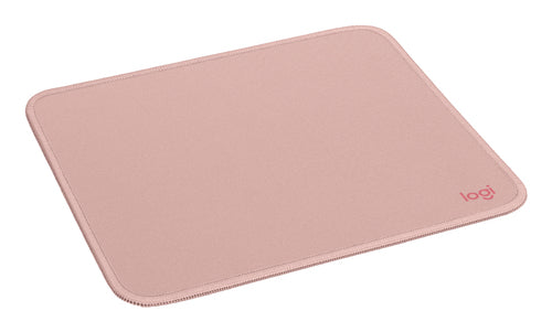 Mouse Pad Logitech Rose Non-slip Base Nylon Polyester Monochromatic