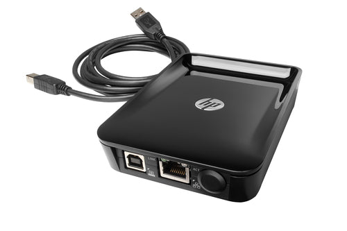 Print Server HP Jetdirect LAN Accessory 87mm x 121.3mm x 27.5mm Reliable LAN Connectivity