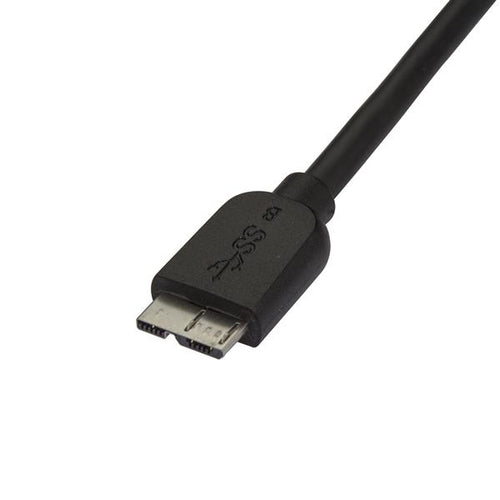 USB Cable StarTech.com USB3AUB50CMS 0.5m Micro USB A to B Black