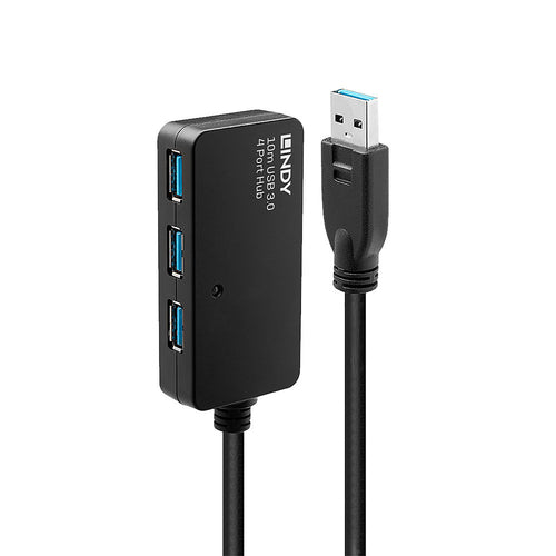 USB Hub Lindy 43159 10m Active Extension 5000 Mbit/s Type-A - 43159
