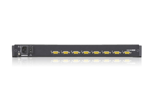 ATEN CL1308N KVM Switch - 1280x1024, Rack Mountable, 1U, Black