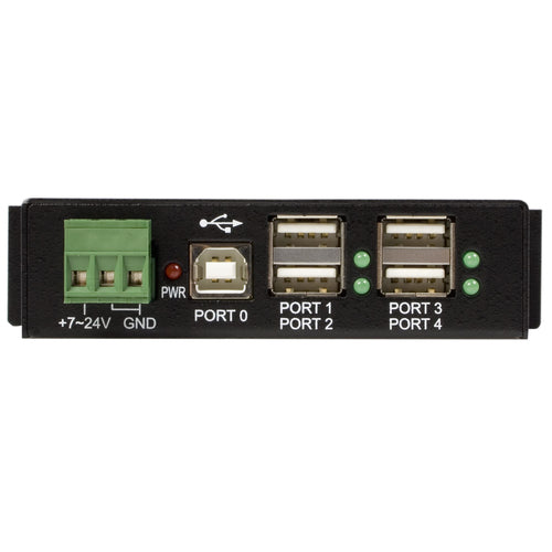 USB Hub StarTech.com ST4200USBM 4-Port USB 2.0 Type-B Metal Industrial Mountable - ST4200USBM