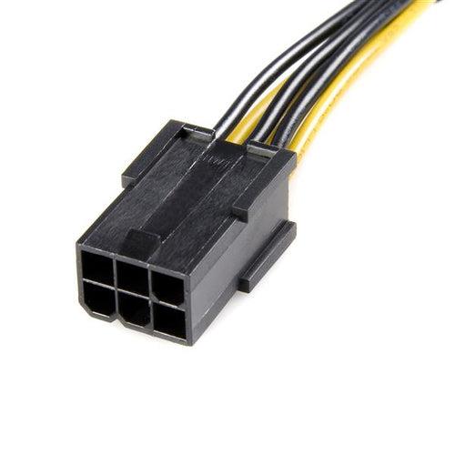 Power Cable StarTech PCI Express Adapter 6-Pin to 8-Pin 0.155m