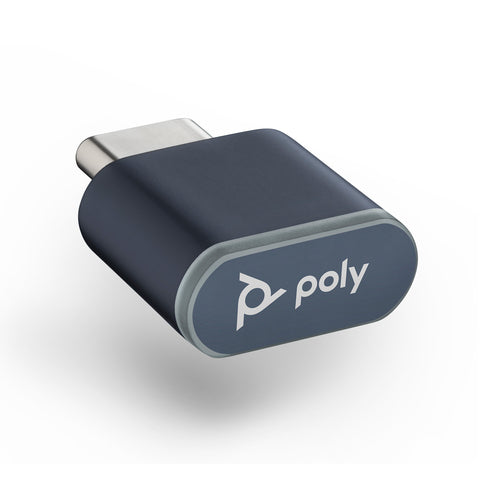 Bluetooth USB-C Adapter HP Poly BT700 Wireless Connectivity Compact Design