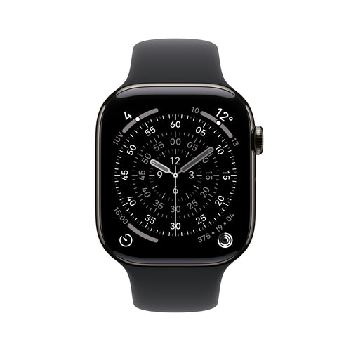 Apple Watch Series 11 GPS + Cellular 42mm Slate Titanium Case OLED Display 64GB