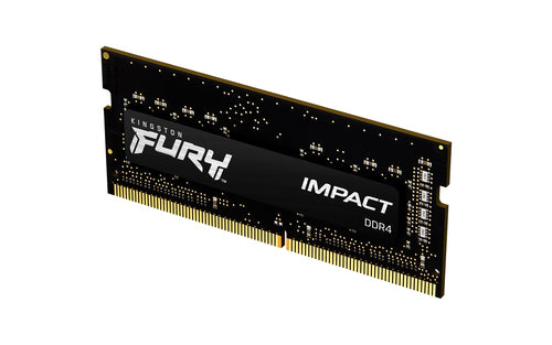 Memory Module Kingston FURY Impact 32GB 3200MT/s DDR4 CL20 SODIMM Kit of 2 - KF432S20IBK2/32