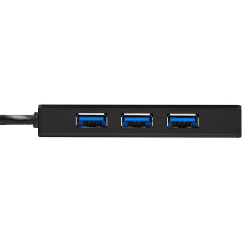 USB Hub StarTech.com 3-Port USB 3.0 Gigabit Ethernet 5Gbps Aluminum - ST3300GU3B
