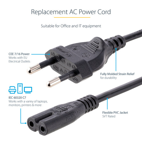StarTech.com 752E-2M-POWER-LEAD power cable