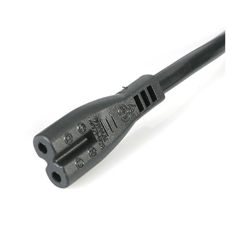 UK Laptop Power Cable 3ft 250V 2.5A BS 1363 to C7 Black