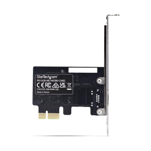 Network Card StarTech 1-Port 5G PCIe Ethernet Realtek RTL8126 Internal - PR15GR-NETWORK-CARD