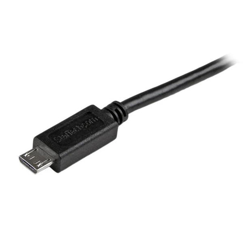 USB Cable StarTech.com USBAUB15CMBK 15cm USB A Male Micro-USB B Male