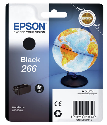 Ink Cartridge Epson Globe C13T26614010 Black 5.8ml 250 Pages - C13T26614010
