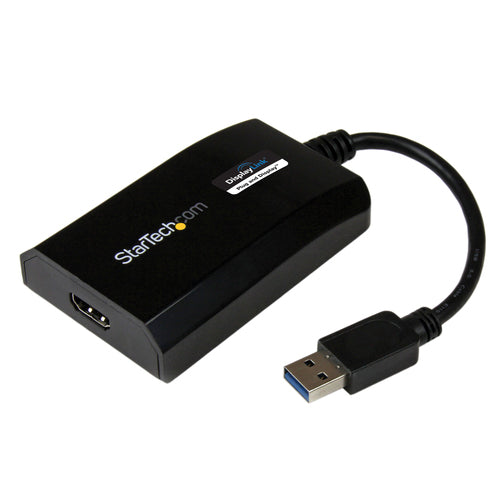 USB 3.0 to HDMI Adapter 1080p DisplayLink Certified External Graphics Card