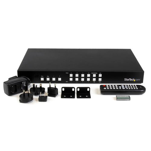 HDMI Matrix Switch StarTech.com VS424HDPIP 4x4 1080p Multiviewer