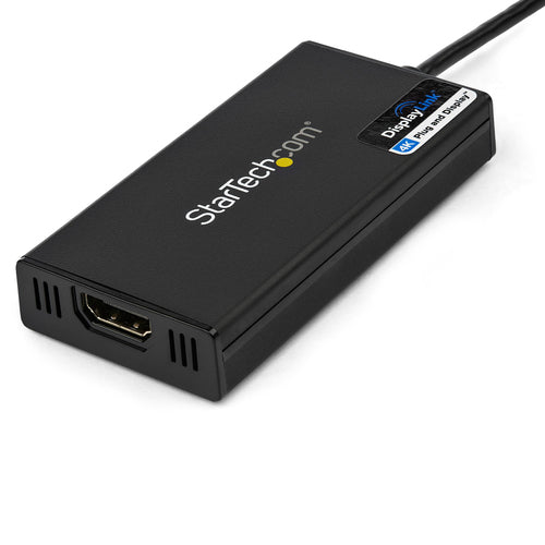 USB Graphics Adapter 4K Ultra HD HDMI DisplayLink Certified USB 3.0 Type-A for Mac & Windows