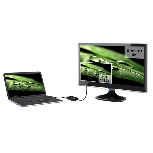USB Graphics Adapter 4K Ultra HD HDMI DisplayLink Certified USB 3.0 Type-A for Mac & Windows