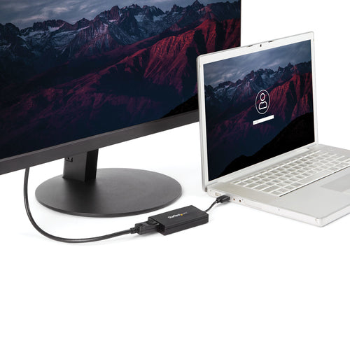 USB 3.0 to DisplayPort Adapter 4K 30Hz DisplayLink Certified