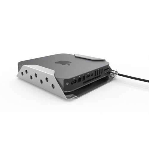 Compulocks Mac Mini Sicherheits Halterung Silber Metallhalter