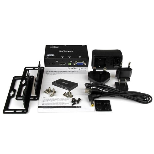 HDMI VGA Video Switch 2x1 Converter 1080p StarTech.com