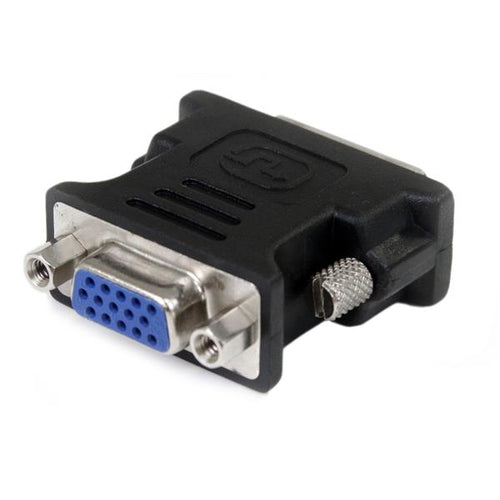 DVI to VGA Adapter StarTech.com DVIVGAMFBK Black M/F DVI-I VGA - DVIVGAMFBK