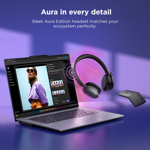 Wireless Headset Lenovo 4XD1T60925 20-20000Hz 153g Office - 4XD1T60925