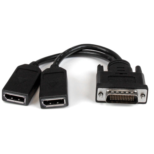 Video Splitter StarTech.com DMS-59 to Dual DisplayPort 4K 8-Inch Adapter
