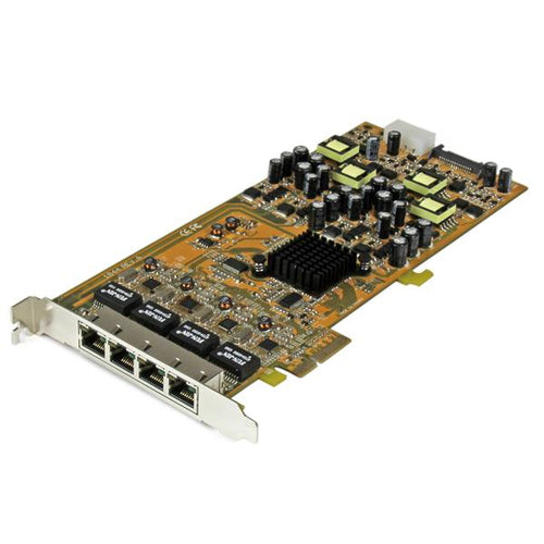 Network Card StarTech.com ST4000PEXPSE 4 Port Gigabit PoE PCIe Internal - ST4000PEXPSE