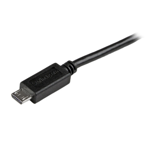 USB Cable StarTech.com USBAUB3MBK 3m Micro-USB Charge-and-Sync Male/Male Black - USBAUB3MBK