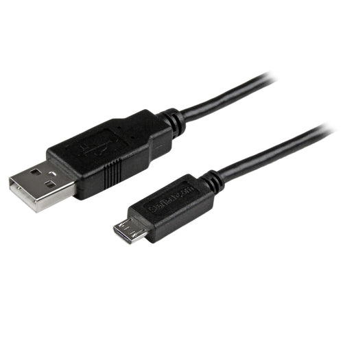 USB Cable StarTech.com USBAUB3MBK 3m Micro-USB Charge-and-Sync Male/Male Black - USBAUB3MBK