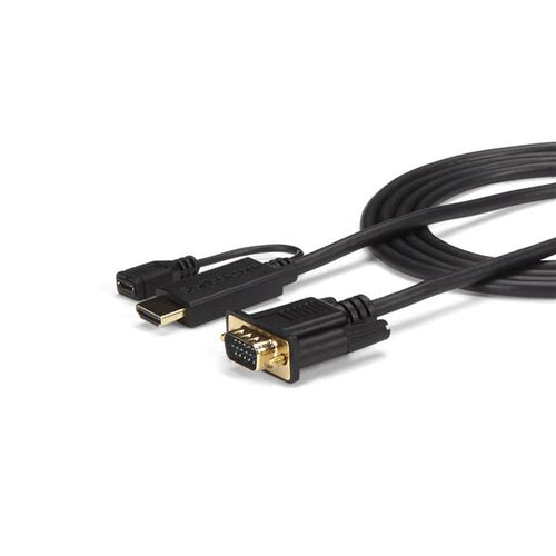 HDMI to VGA Adapter StarTech.com HD2VGAMM6 1920x1200 6ft Active Converter - HD2VGAMM6