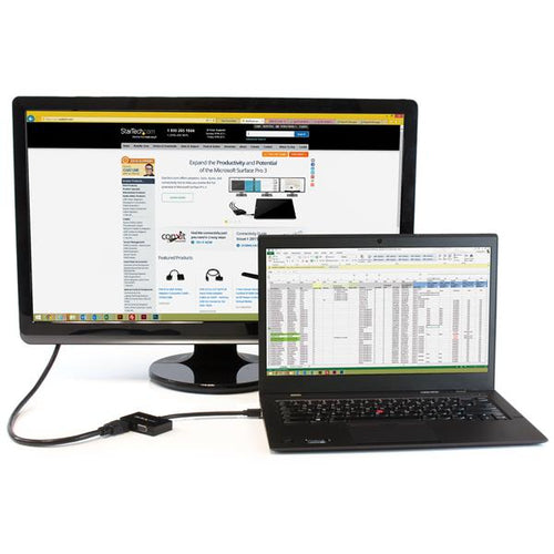 Video Cable Adapter StarTech.com MDP2HDVGA 1920x1200 HDMI VGA 2-in-1