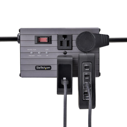 Wall Charger StarTech.com 140W USB-C 3x USB-C 1x USB-A GaN Adapter - 3114GCU-WALL-CHARGER