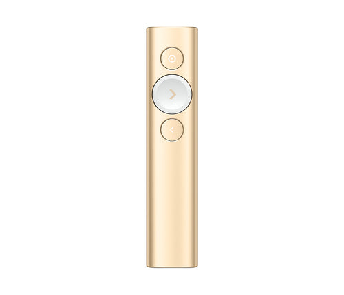 Wireless Presenter Logitech Spotlight Bluetooth 30m Range Gold