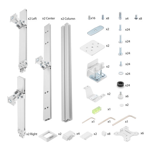 Monitor Mount StarTech.com 6-Monitor Arm Stand Height Adjustable VESA 100x100