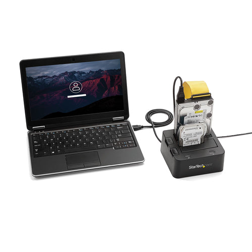 StarTech.com UNIDOCKU33 Dual-Bay USB 3.0 Hard Drive Docking Station