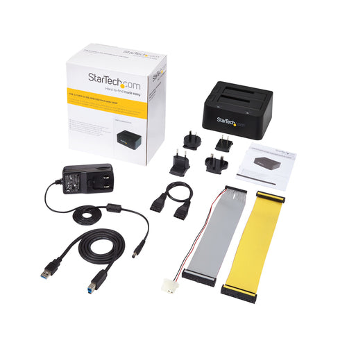 StarTech.com UNIDOCKU33 Dual-Bay USB 3.0 Hard Drive Docking Station