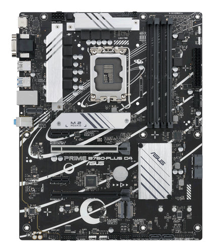 Motherboard ASUS PRIME B760-PLUS D4 LGA 1700 DDR4 128GB - 90MB1CW0-M1EAY0