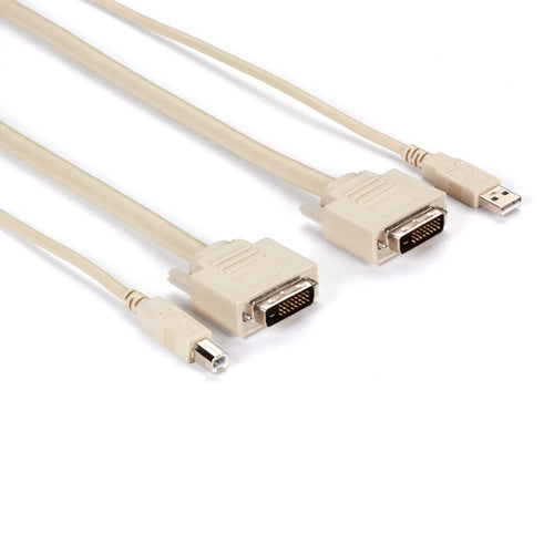 Black Box ServSwitch DVI/USB, 1.8m KVM cable