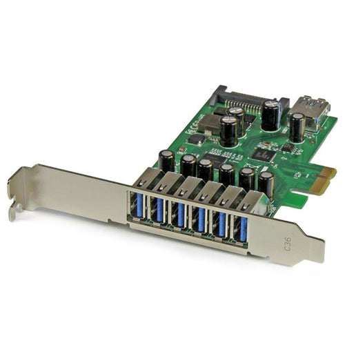 USB Expansion Card StarTech PEXUSB3S7 7-Port PCIe USB 3.0 High-Speed